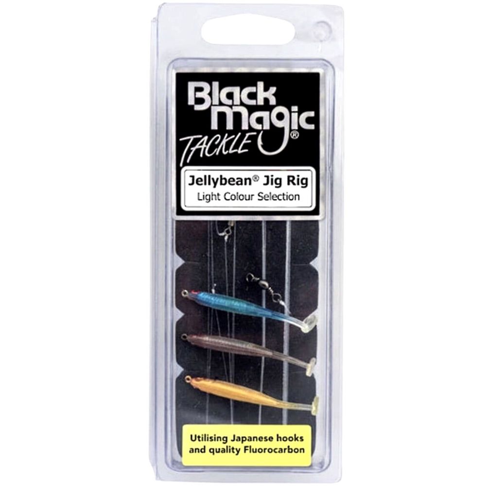 BLACK MAGIC TACKLE Light Fishing JELLYBEAN Jig Rig - Image 2