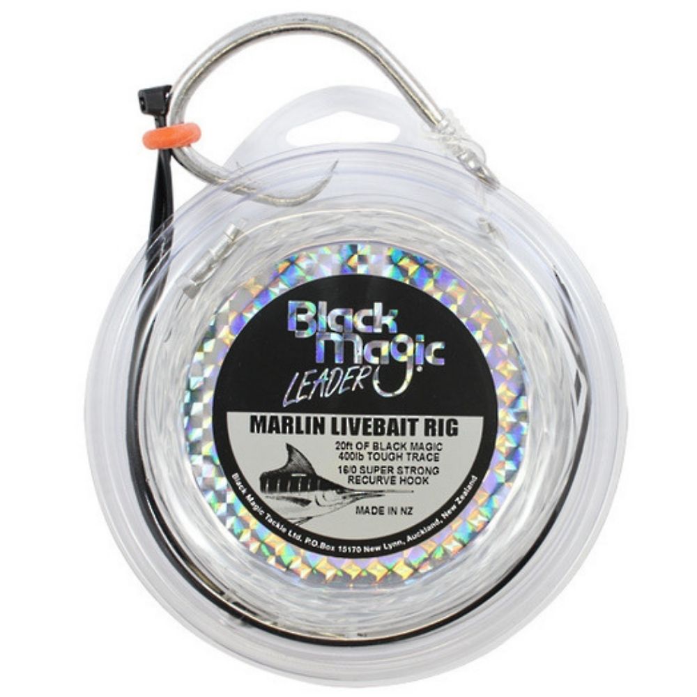 BLACK MAGIC TACKLE Offshire Game Fishing Pre-Made MARLIN Live Bait Rig