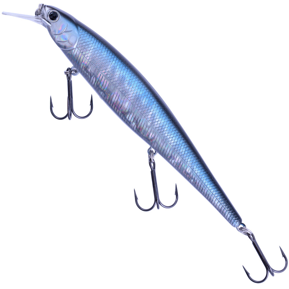 LUCKY CRAFT Jerk Minnow Lure SLENDER POINTER 112MR - Aurora Black - Image 2