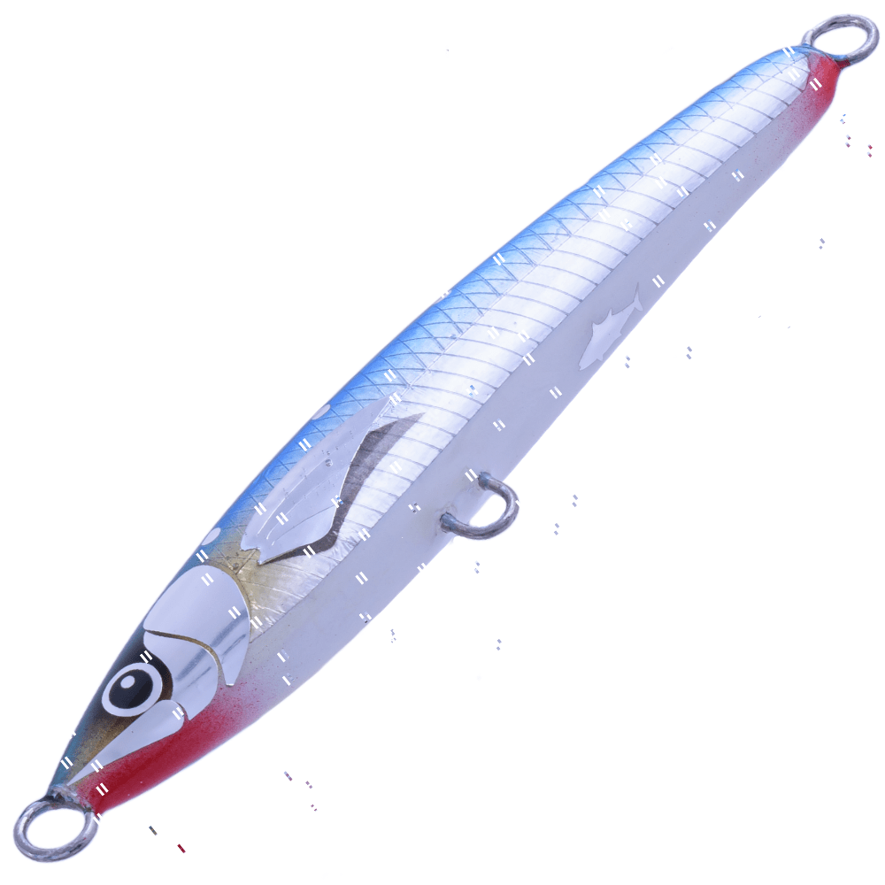 BERTOX Saltwater Handmade Wooden Sinking STICK BAIT 15cm/45g Blue Sardine - Image 3