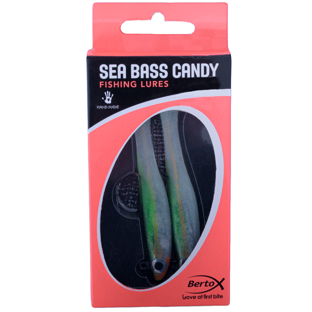 BERTOX Handmade Soft Shad Lure SEA BASS CANDY 11cm/27g #03 - Image 5