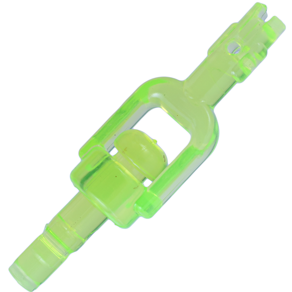 AQUATECO Fishing Fluoro-Clear Plastic Swivel INWISASWIVEL Nuclear Chart - Image 2