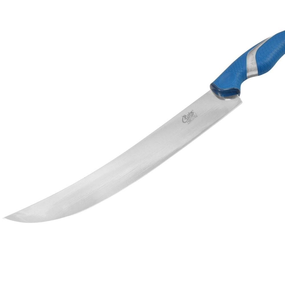 CUDA Fishing 10" Titanium Nitride Bonded Curved Blade KNIFE - Image 4
