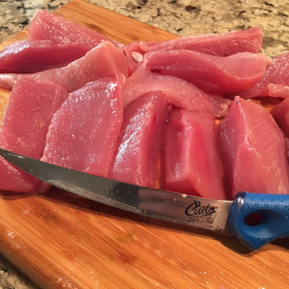 Cuda Fishing 6" Titanium Nitride Bonded Curved Boning KNIFE - Image 4