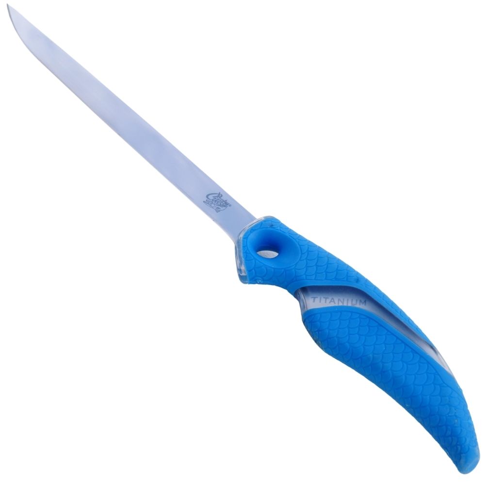 CUDA Fishing 9" Titanium Nitride Bonded Flex Fillet KNIFE - Image 2
