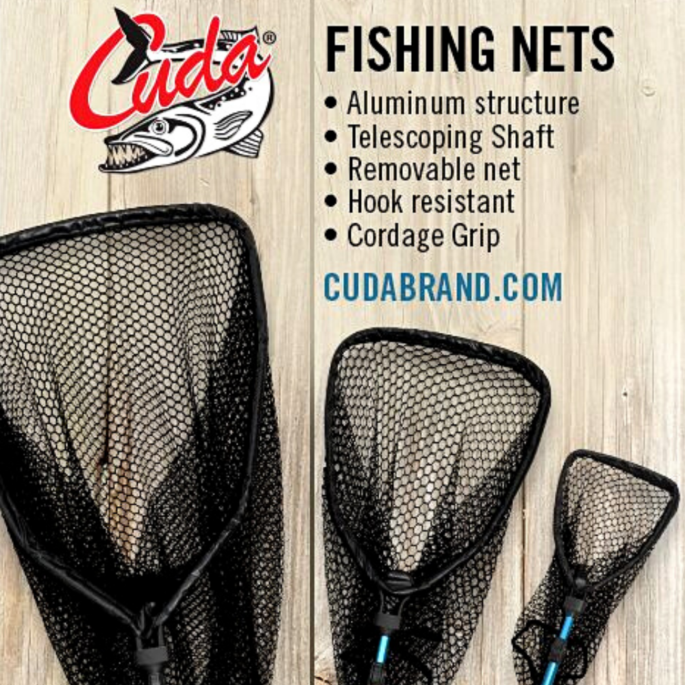 CUDA Fishing Aluminum Shaft Telescoping Landing Nets - Image 2