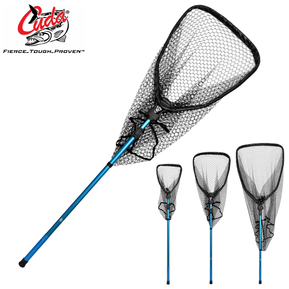 CUDA Fishing Aluminum Shaft Telescoping Landing Nets