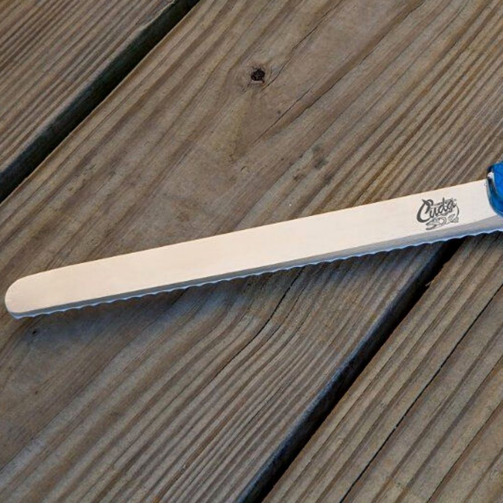 CUDA Fishing 9" Titanium Nitride Bonded Chunk KNIFE - Image 3