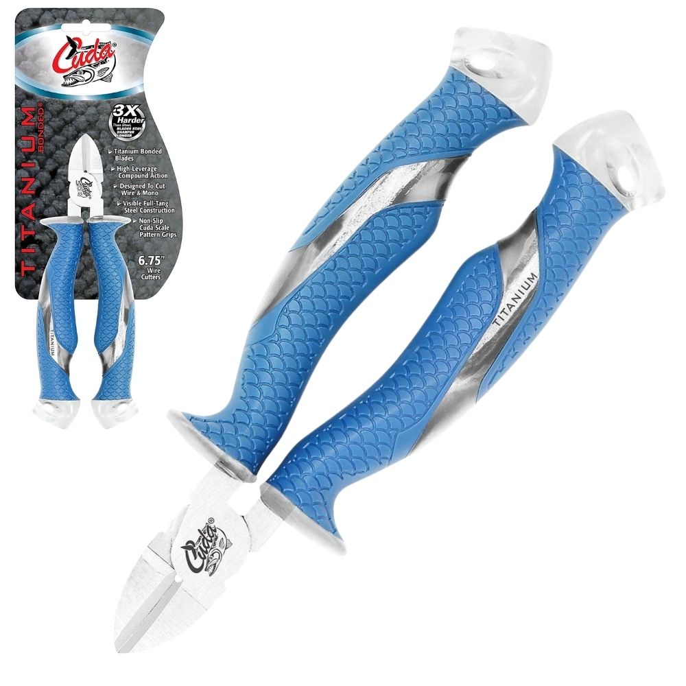 CUDA 6.75” Titanium Nitride Bonded Diagonal Wire Cutter