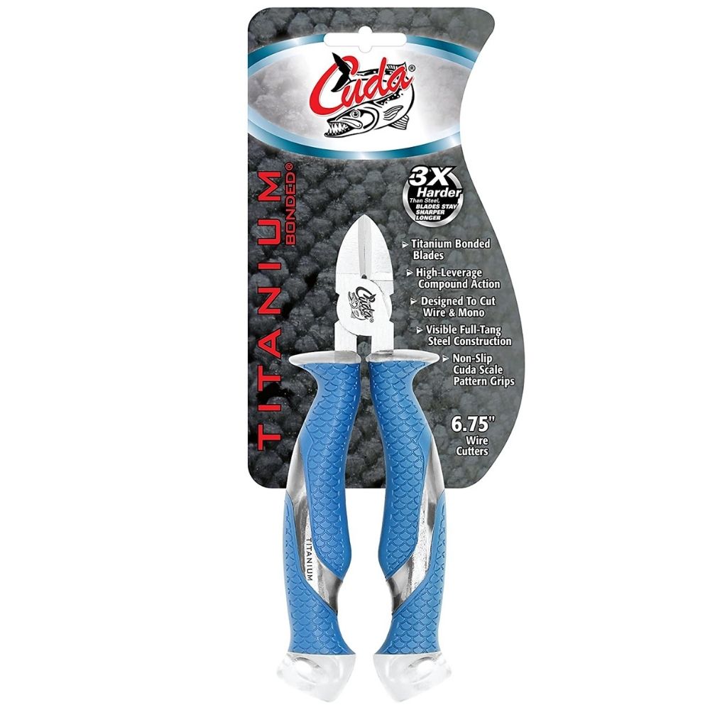 CUDA 6.75” Titanium Nitride Bonded Diagonal Wire Cutter - Image 3