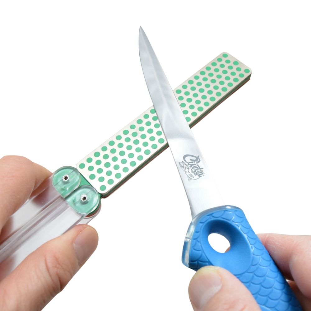 CUDA Fishing Knife And Hook Double Sided Diamond SHARPENER - Image 7