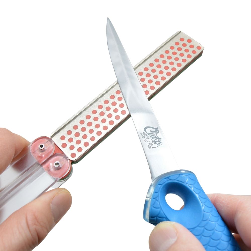 CUDA Fishing Knife And Hook Double Sided Diamond SHARPENER - Image 6