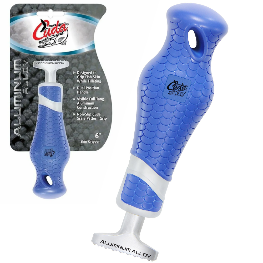 CUDA Alluminium Filleting Tool Fish Skin GRIPPER 6"