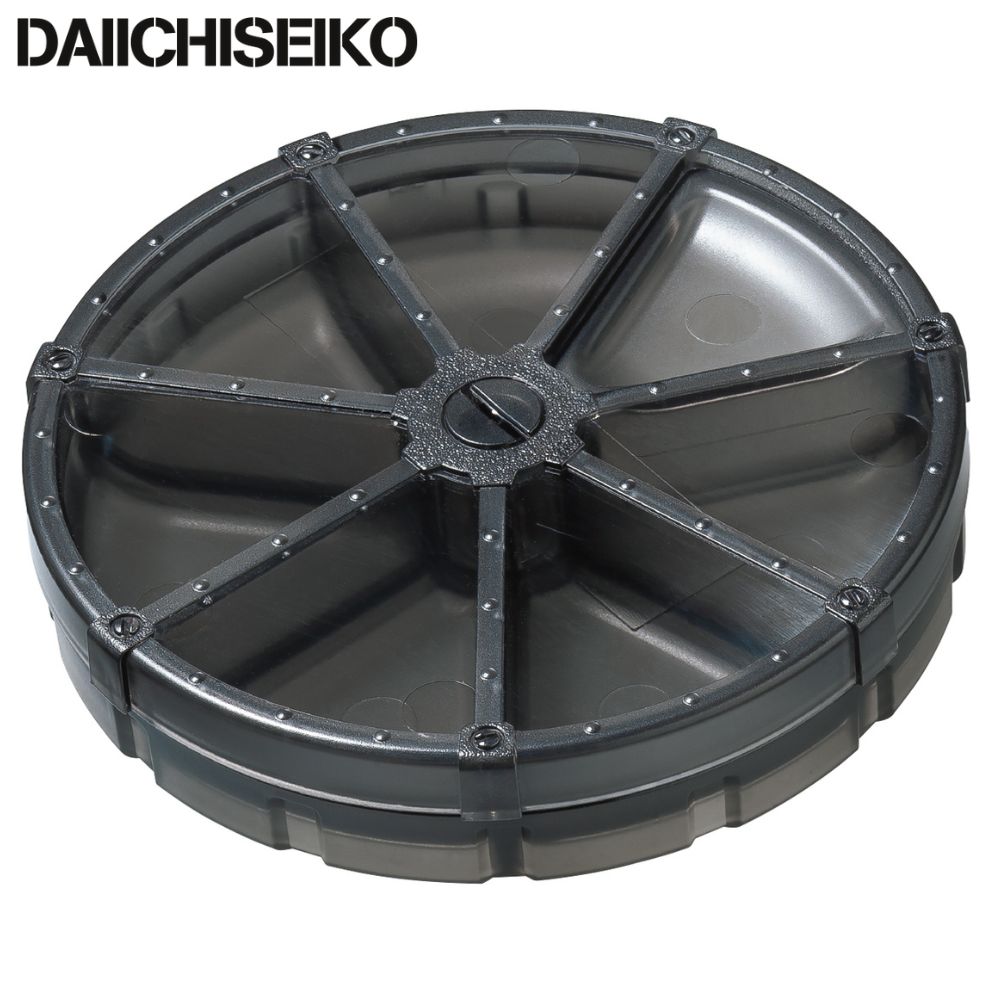 DAIICHISEIKO Fishing Tackle Multi-Parts Round Rotation CASE MC-75R