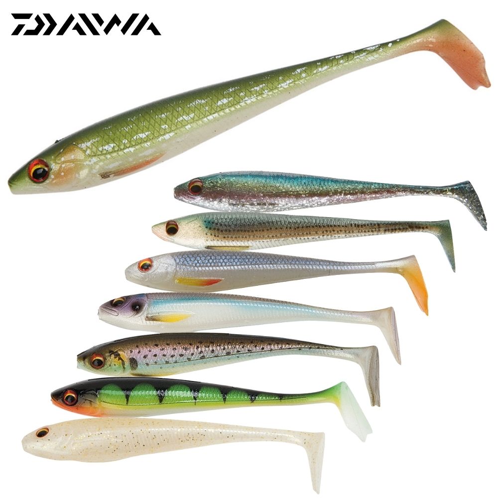 DAIWA Scented Soft Bait Lure DUCKFIN SHAD 6cm/9pcs