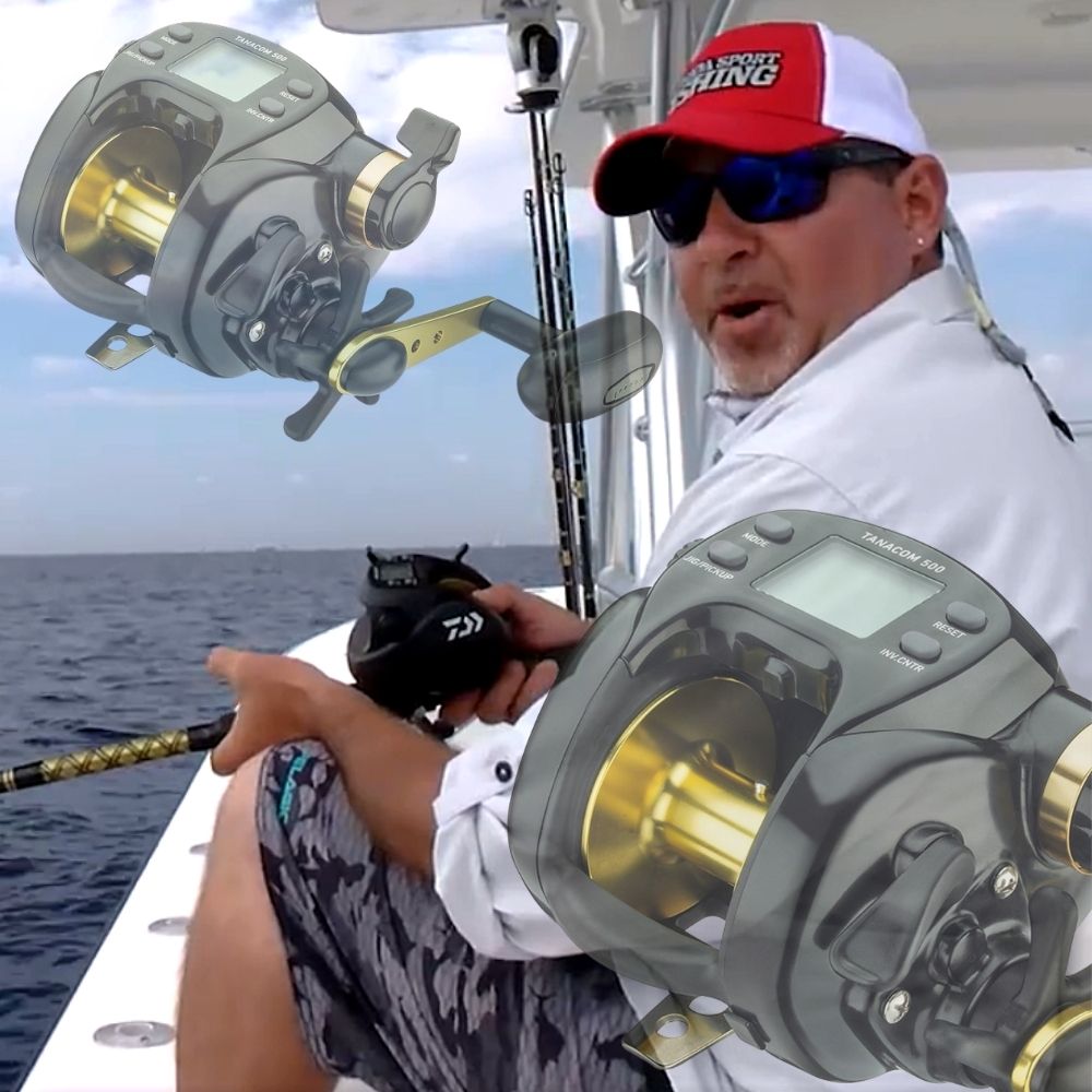 DAIWA Saltwater Boat Fishing Electric Multiplier Reel TANACOM 500 - Image 6