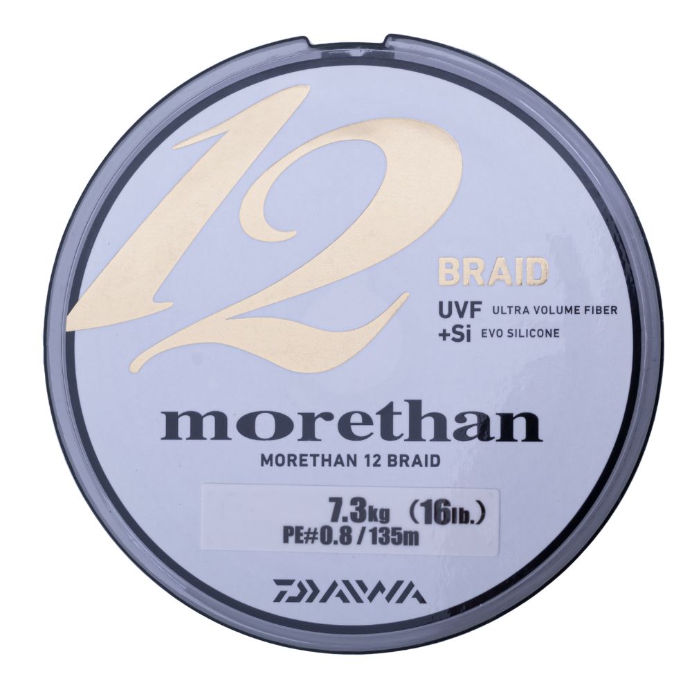 DAIWA Morethan 12 Strand Premium Round Braid Line 135m/Lime Green - Image 5