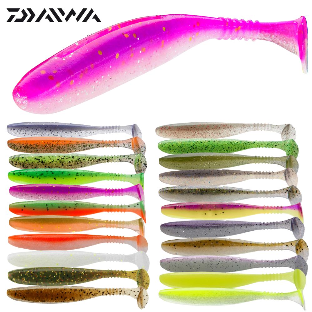 DAIWA Tournament Scented Soft Shad Lure D’FIN 4in/102mm 7pcs