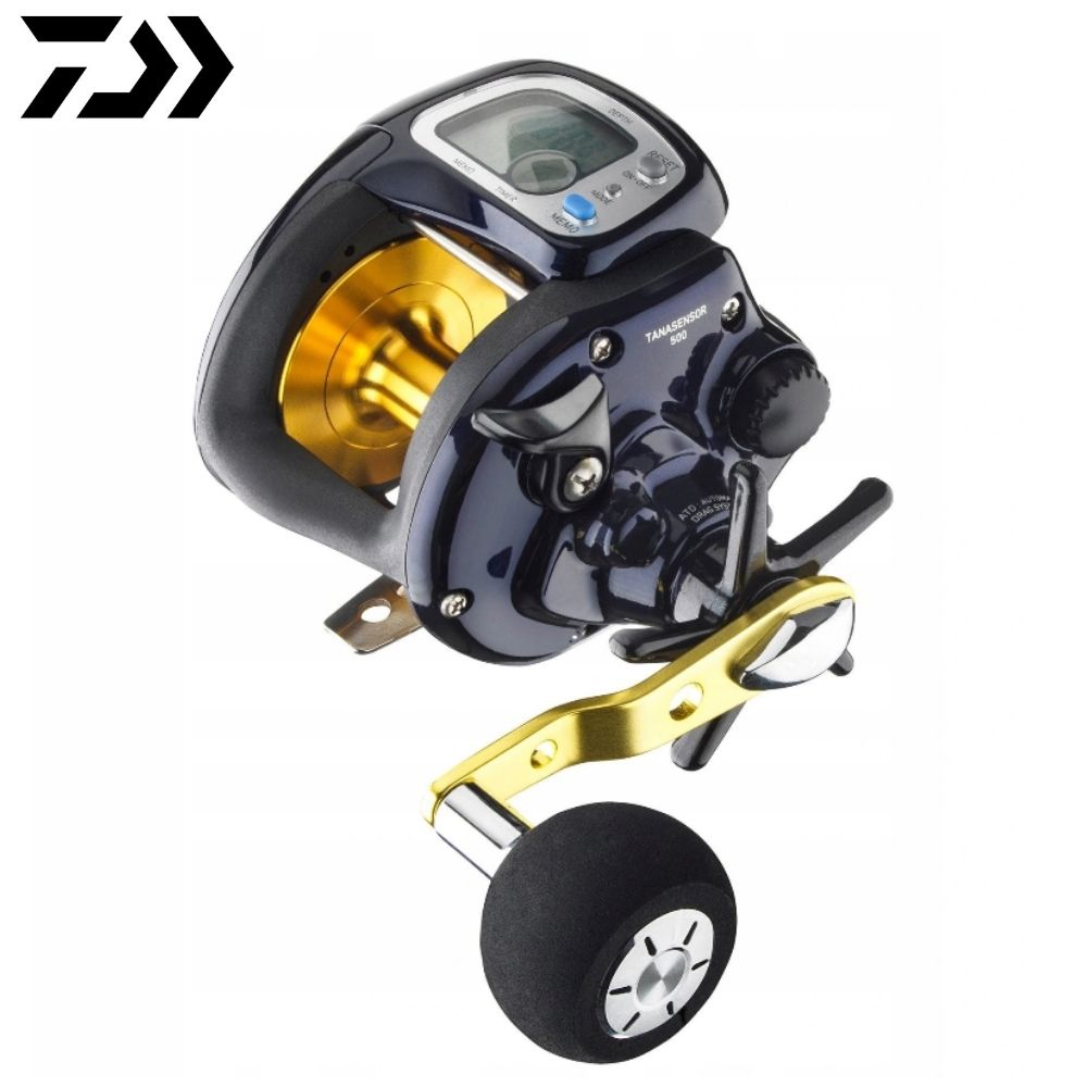 DAIWA Baitcasting Level Wind Reel With Digital Line Counter TANASENSOR 500