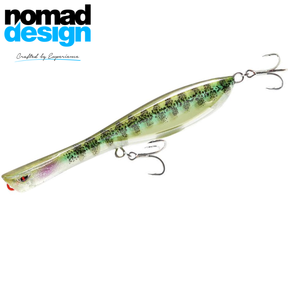 NOMAD DESIGN Topwater Pencil Popper Lure DARTWING 70 Ghost Green Bandit