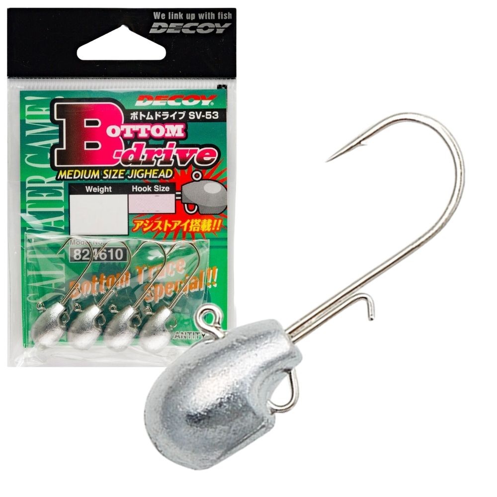 DECOY Saltwater Fishing Jig Head BOTTOM-DRIVE SV-53