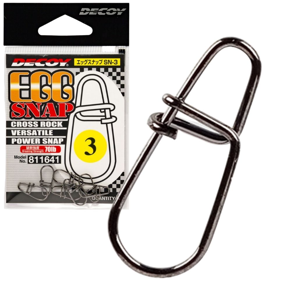 DECOY Hypower Stainless Steel Cross Rock Versatile POWER EGG SNAP SN-3