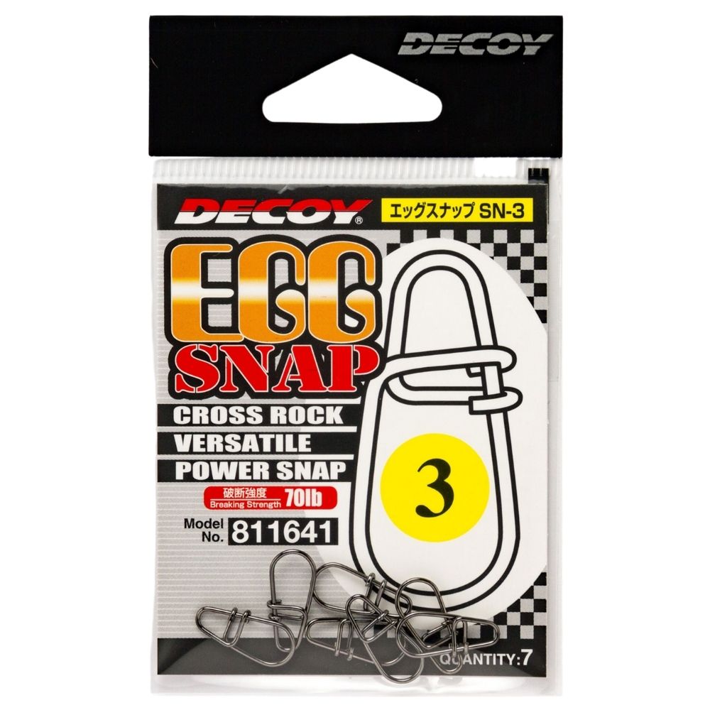 DECOY Hypower Stainless Steel Cross Rock Versatile POWER EGG SNAP SN-3 - Image 4