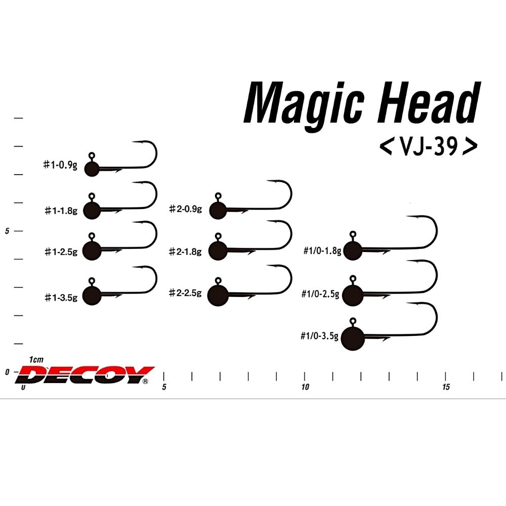 DECOY UL Fishing Jig Head MAGIC SHOT VJ-39 - Image 3