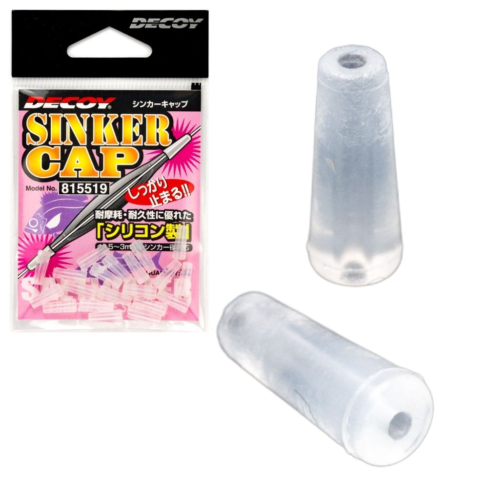 DECOY Transparent Silicone SINKER CAP
