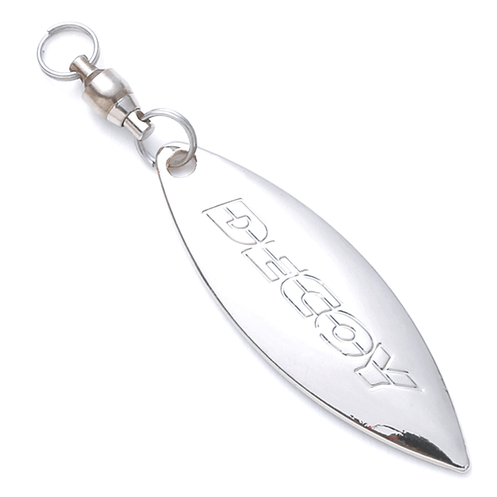 DECOY Blade Tunning Willow Rolling Leaf Blade Silver BL-6S - Image 2