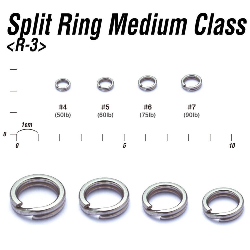 DECOY Medium Class Hypower Stainless Steel Split Rings R-3 - Image 2