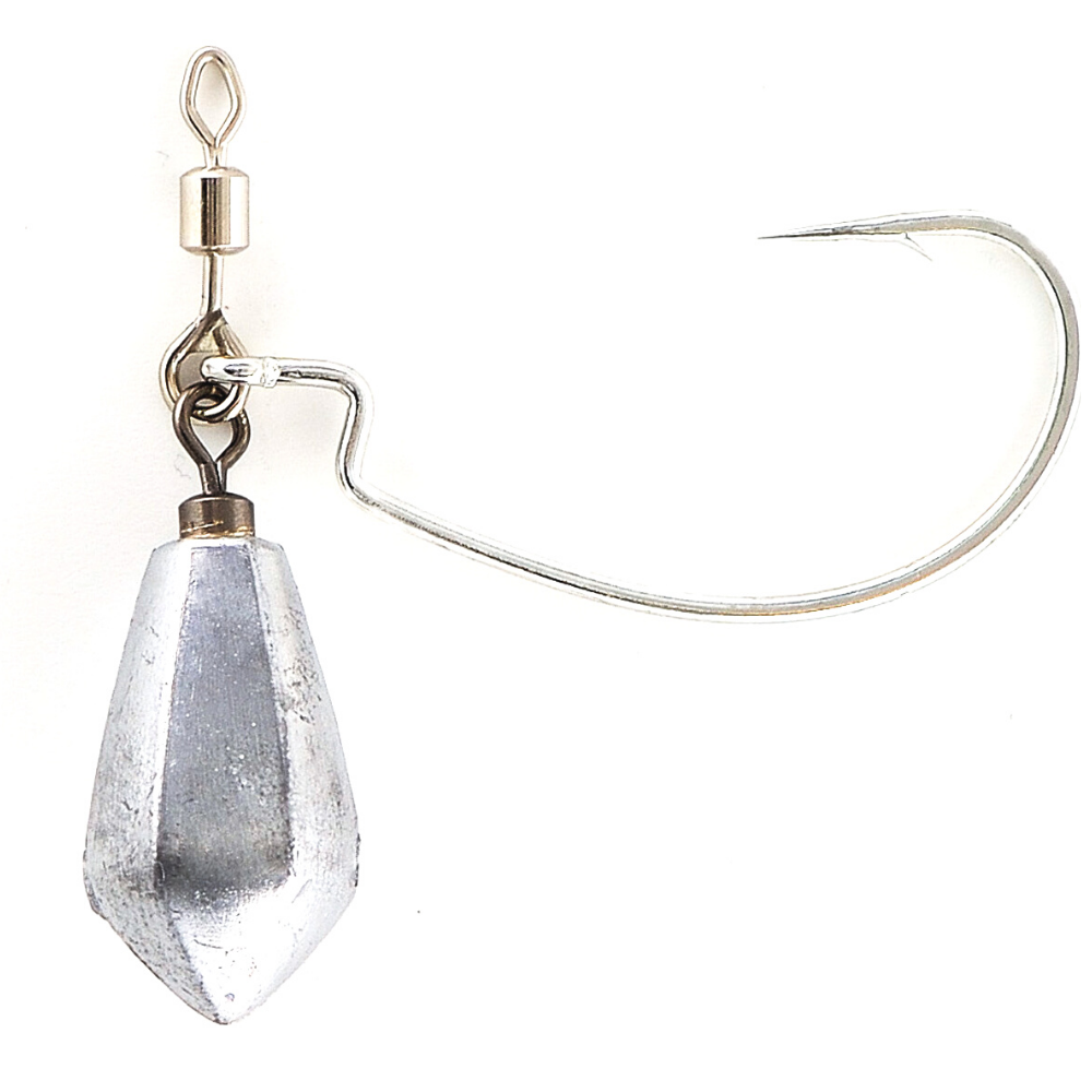 DECOY Rock Fishing Hook & Sinker Rig Zero Dan Worm 313 - Image 3