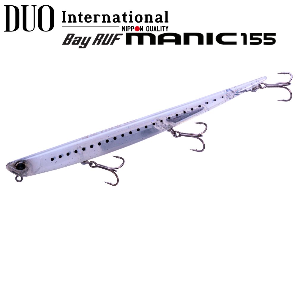 DUO Saltwater Topwater Sinking Pencil Lure BAY RUF MANIC 155