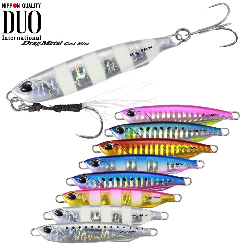 DUO International Casting Jig Lure DRAG METAL CAST Slim 20g