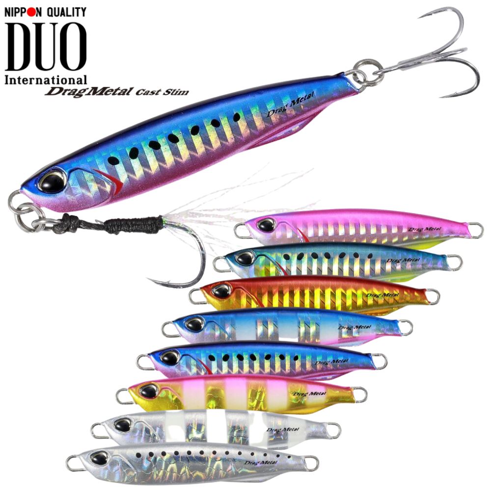 DUO International Casting Jig Lure DRAG METAL CAST Slim 30g