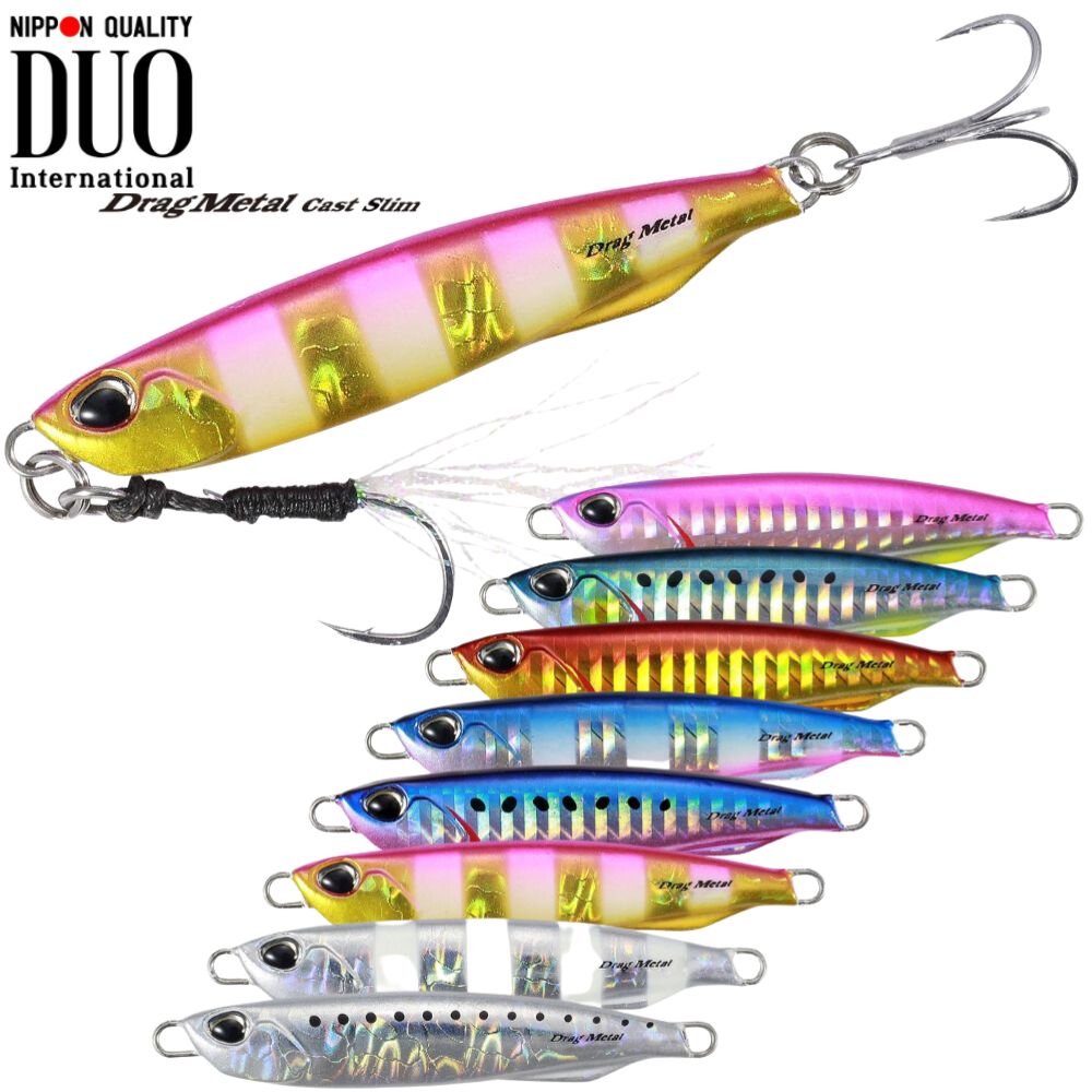 DUO International Casting Jig Lure DRAG METAL CAST Slim 60g