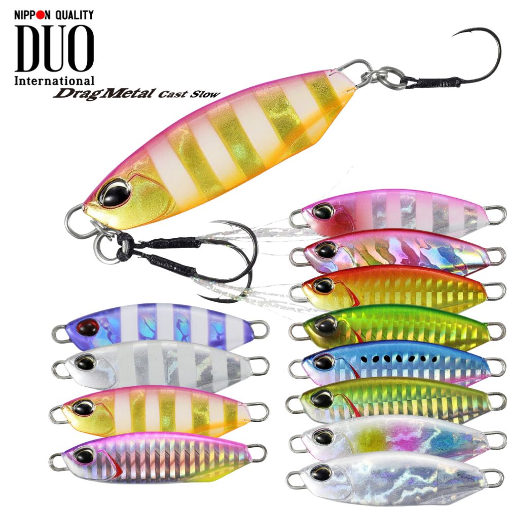 DUO INTERNATIONAL Saltwater Jigging Lure DRAG METAL CAST Slow 40g