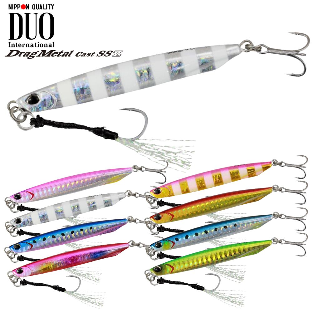 DUO International Casting Jig Lure DRAG METAL CAST SUPER SLIM SSZ 20g