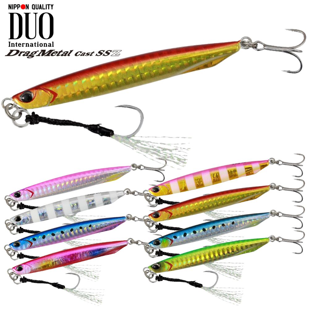 DUO International Casting Jig Lure DRAG METAL CAST SUPER SLIM SSZ 30g