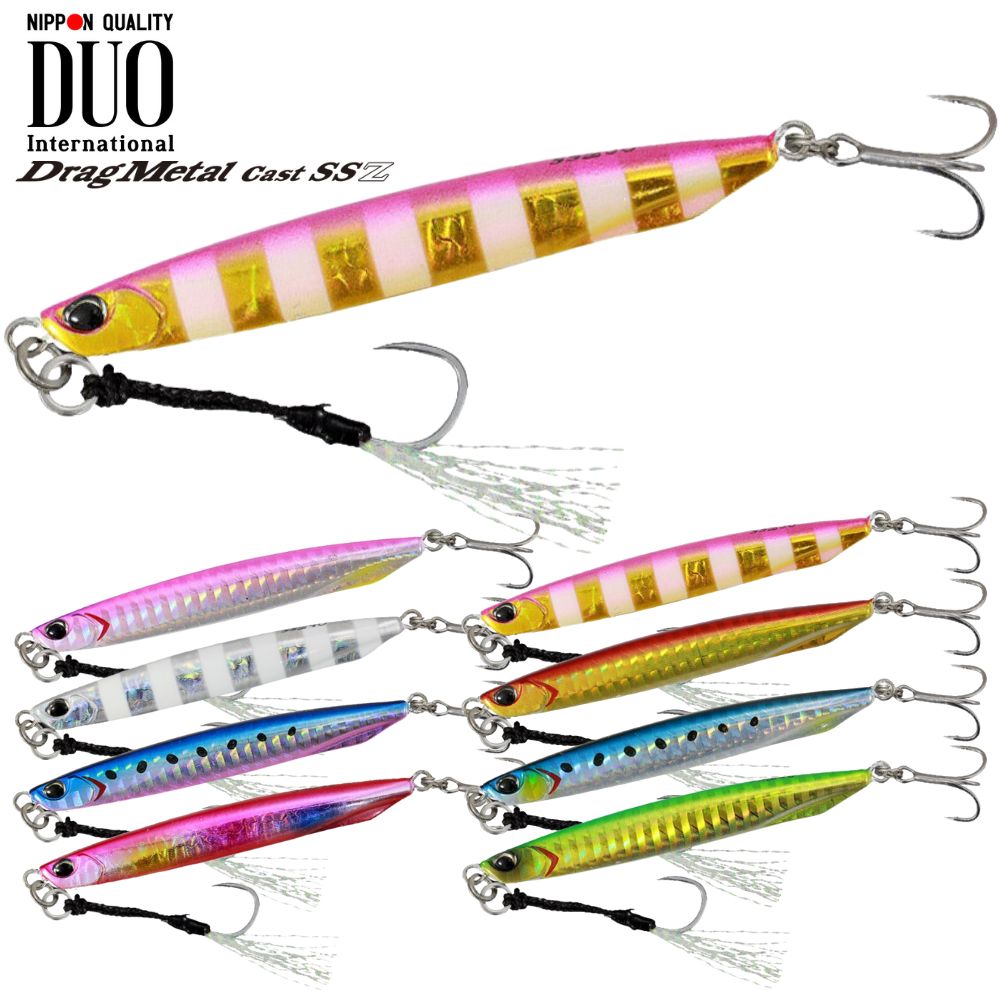 DUO International Casting Jig Lure DRAG METAL CAST SUPER SLIM SSZ 60g