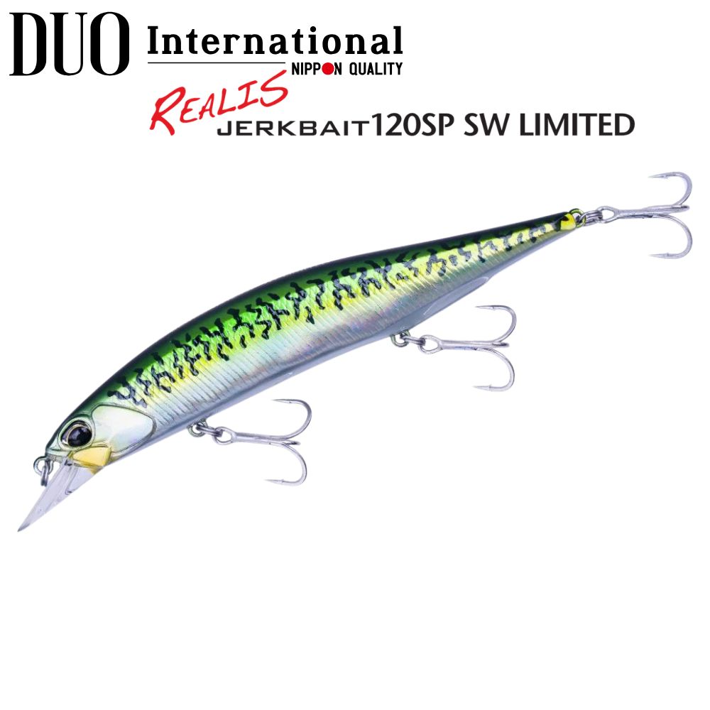 DUO International Ultimate Jerkbait Lure REALIS 120SP SW Limited