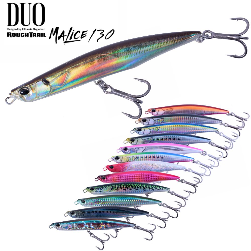 DUO Saltwater Jig Minnow Lure ROUGH TRAIL MALICE 130