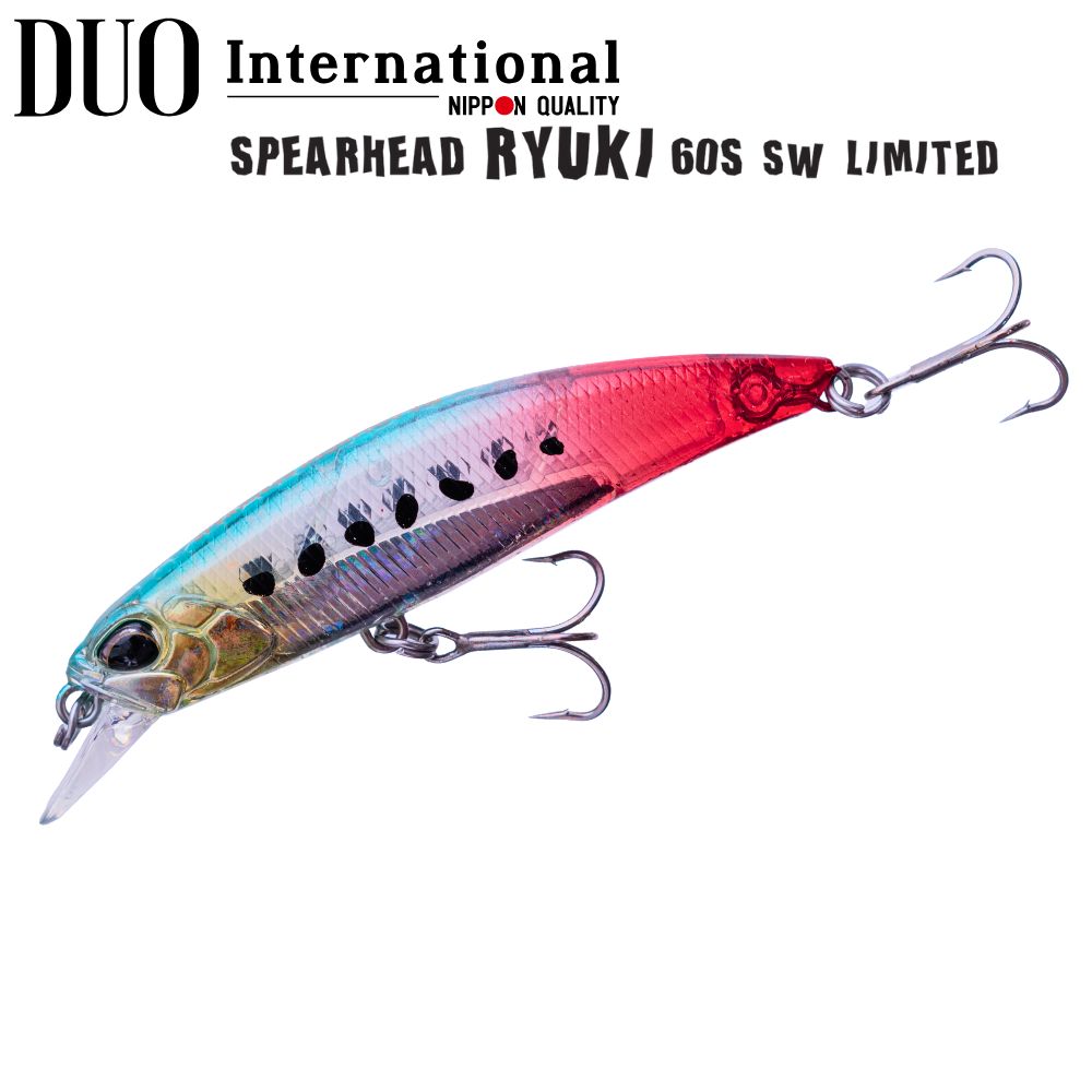 DUO International Jerkbait Minnow Lure SPEARHEAD RYUKI 60S SW