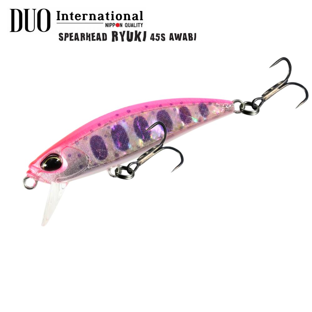 DUO Sinking Jerk Minnow Lure Abalone Limited 24 SPEARHEAD RYUKI AWABI 45S