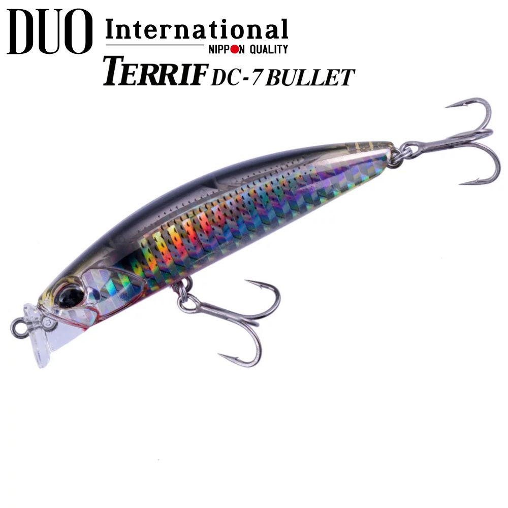 DUO Slow Floating Jerkbait Lure Terrif DC-7 BULLET