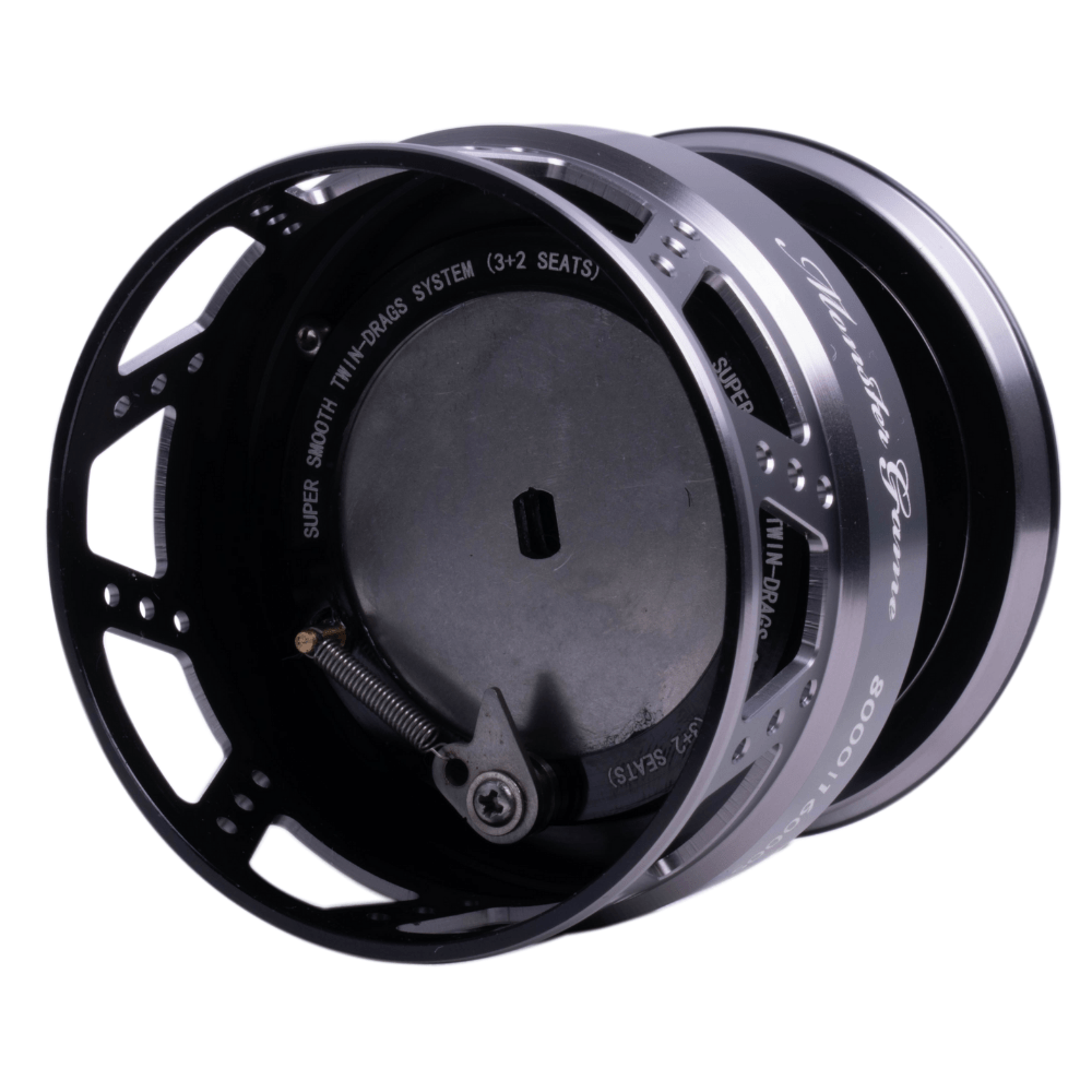 JIGGING MASTER Spare Spool For JM Spinning Reel 8000H/16000S Black/Gray - Image 2