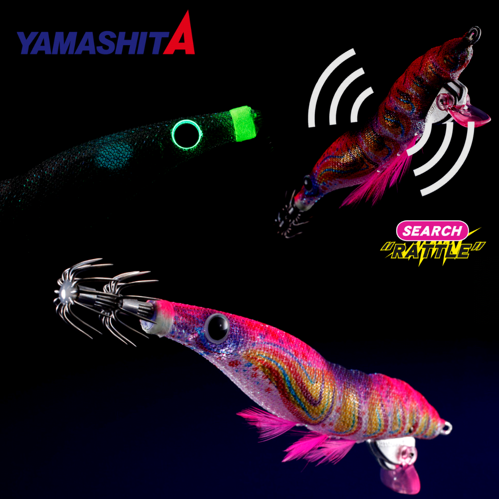 YAMASHITA Squid Fishing Live Search Rattle Squid Jig EGINNO PYONPYON 3.5 - Image 2