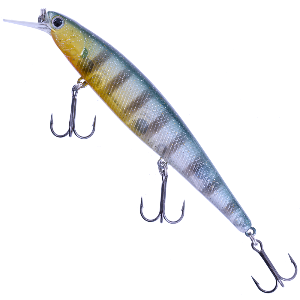 LUCKY CRAFT Jerk Minnow Lure SLENDER POINTER 112MR - FF Gold Sunfish - Image 2