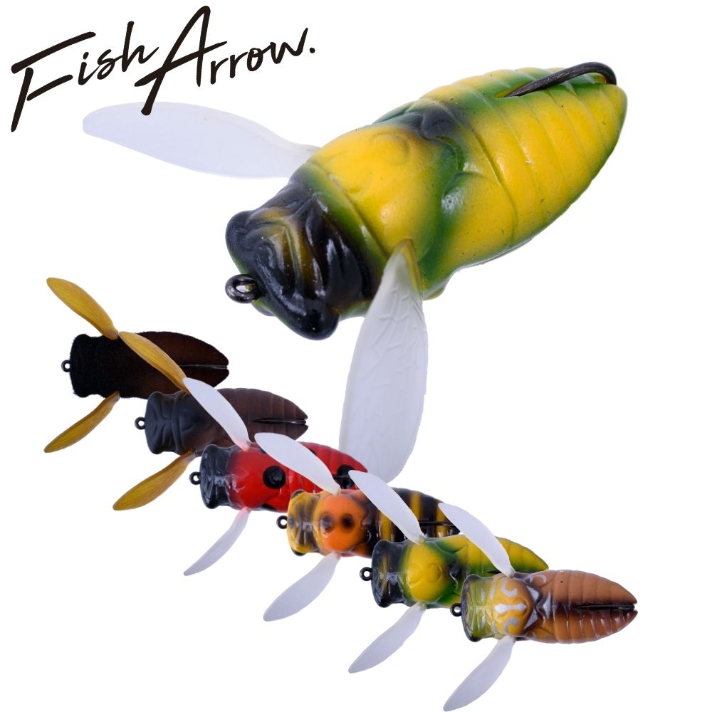 FISH ARROW Topwater Weedles Lure COVER CICADA 4.5cm/7g