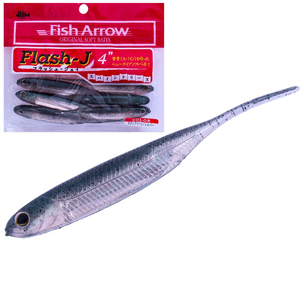 FISH ARROW Finesse Soft Bait Lure FLASH-J 4”